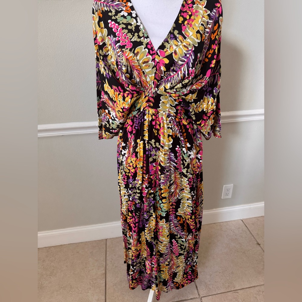 Floral Multicolor Maxi Dress